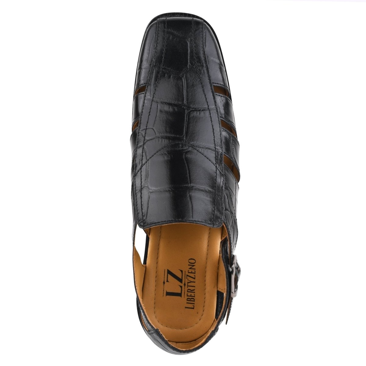 Bidwill Genuine Leather Fisherman Flat Sandals Sandals by Libertyzeno – Don't Panic Shoes