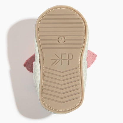 Birdie Knotted Bow Baby Shoe Knotted Bow Mocc by Freshly Picked – Don't Panic Shoes