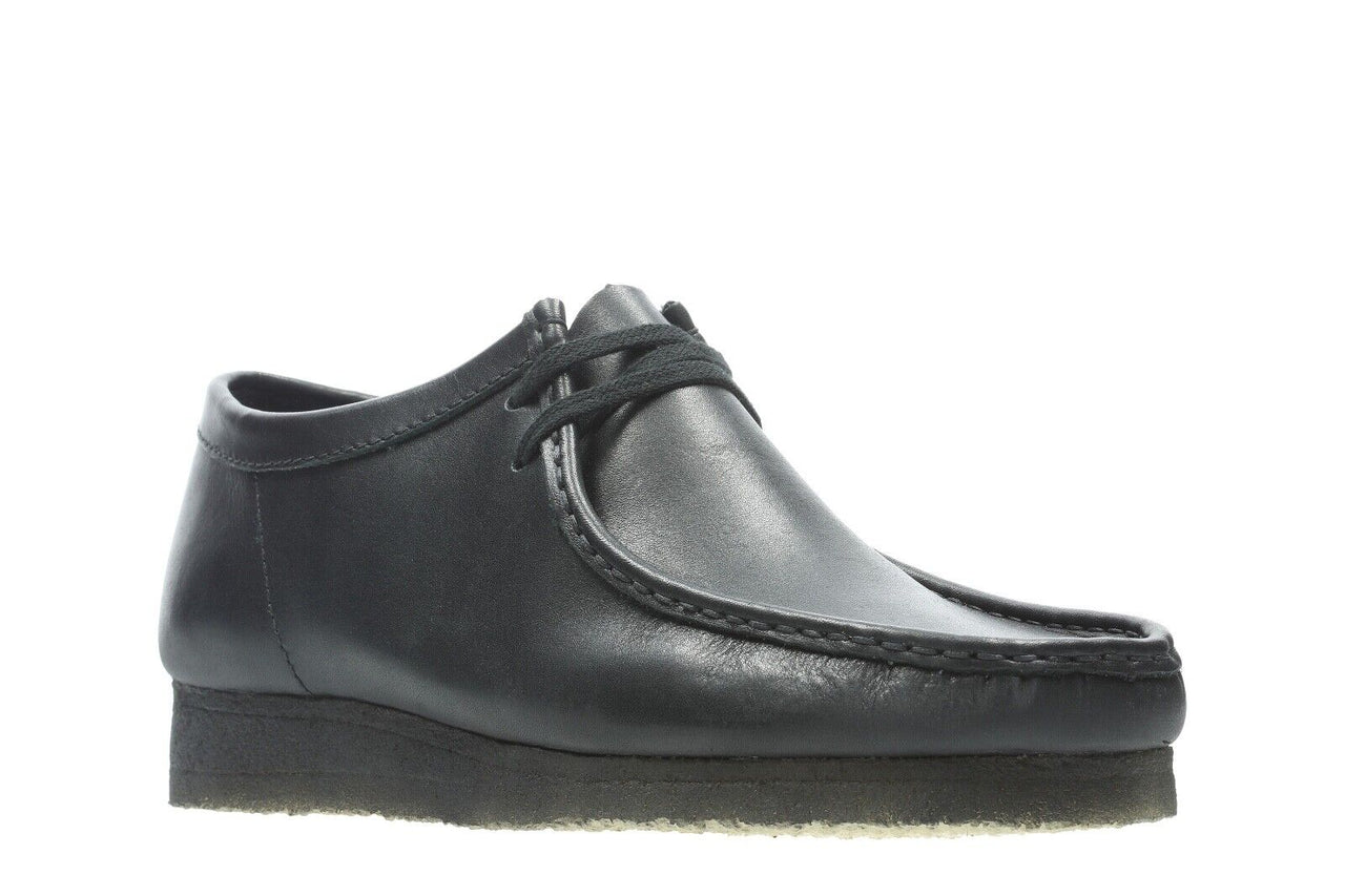 Clarks Wallabee 26155514 Chaussures Oxfords et à lacets noires pour hommes