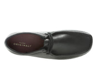 Thumbnail for Clarks Wallabee 26155514 Chaussures Oxfords et à lacets noires pour hommes