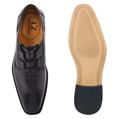 Blacktown Genuine Leather Oxford Style Lace - Up Dress Shoes For Men Shoes by Libertyzeno – Don't Panic Shoes