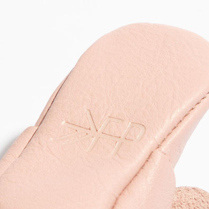 Blush Knotted Bow Baby Shoe Knotted Bow Mocc by Freshly Picked – Don't Panic Shoes