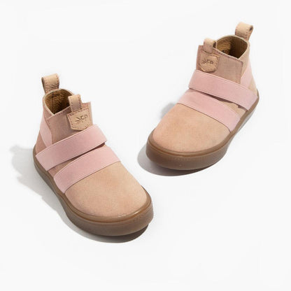 Blush Suede Oakland Sneaker Oakland Sneaker by Freshly Picked – Don't Panic Shoes