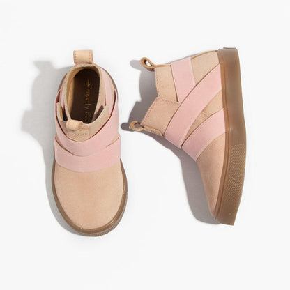 Blush Suede Oakland Sneaker Oakland Sneaker by Freshly Picked – Don't Panic Shoes