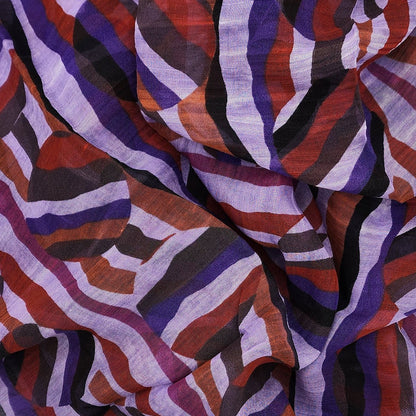Boetti 83 Lilac Bamboo Fiber Art Print Handcrafted Florence Bamboo Scarves by Mar Soreli – Don't Panic Shoes