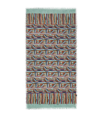 Boetti Aqua 69 Bamboo Fiber Aqua Handcrafted Florence Italy Bamboo Scarves by Mar Soreli – Don't Panic Shoes