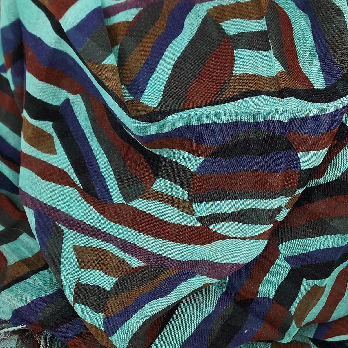 Boetti Aqua 69 Bamboo Fiber Aqua Handcrafted Florence Italy Bamboo Scarves by Mar Soreli – Don't Panic Shoes