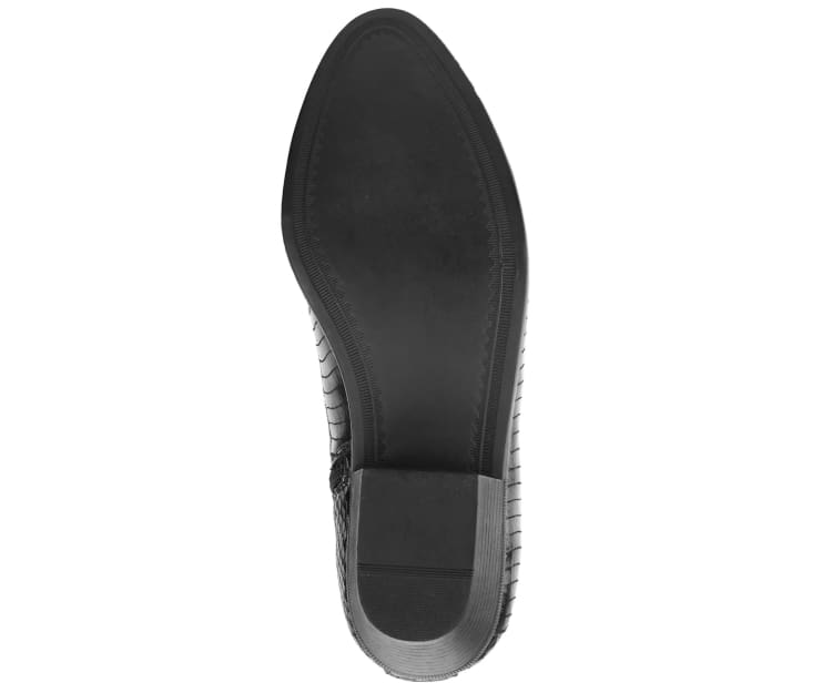 Bolano Adder Men's Exotic Snake Black Leather Ankle Boots Boots by Bolano – Don't Panic Shoes