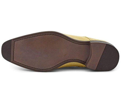 Bolano Bandit Men's Oxford Beige Croc Dress Shoes Oxfords by Bolano – Don't Panic Shoes