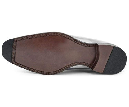 Bolano Bandit Men's Oxford White Croc Dress Shoes Oxfords by Bolano – Don't Panic Shoes