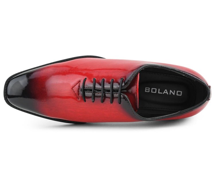 Bolano Men's Brayden Red Oxfords by Bolano – Don't Panic Shoes