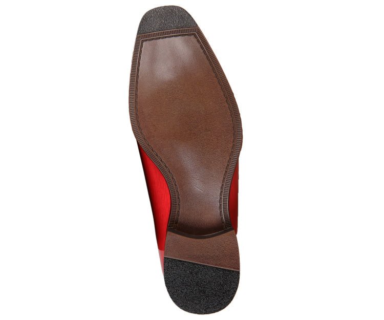 Bolano Men's Brayden Red Oxfords by Bolano – Don't Panic Shoes