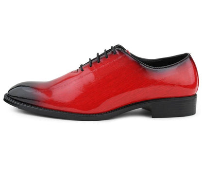 Bolano Men's Brayden Red Oxfords by Bolano – Don't Panic Shoes