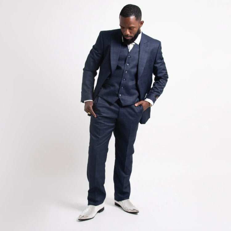 Bolano Men's Dezzy White Rhinestone Slip On Dress Shoes Smoking Slippers by Bolano – Don't Panic Shoes