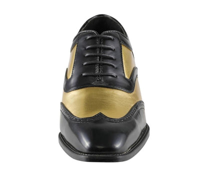 Bolano Men's Lawson Gold Oxfords by Bolano – Don't Panic Shoes