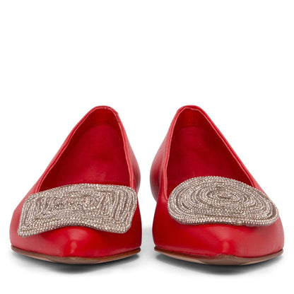 Bonnie Ballerina Women Leather Memory Foam Insole Comfort Flats by Beautiisoles – Don't Panic Shoes