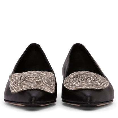 Bonnie Ballerina Women’S Leather Cushioned Memory Insole Flats by Beautiisoles – Don't Panic Shoes