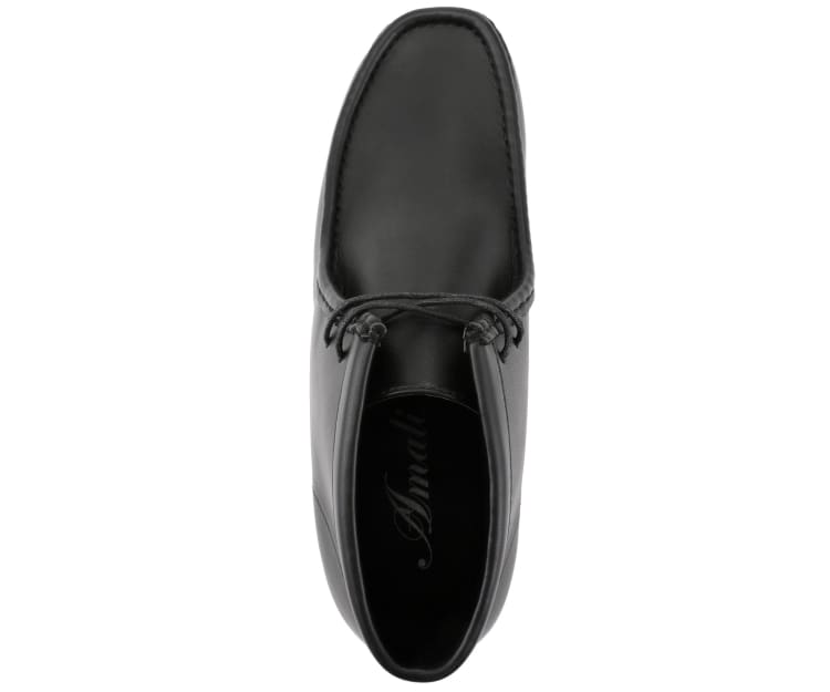  Jason2 Black (Smooth) shoes being worn with a formal outfit, showcasing their versatile style