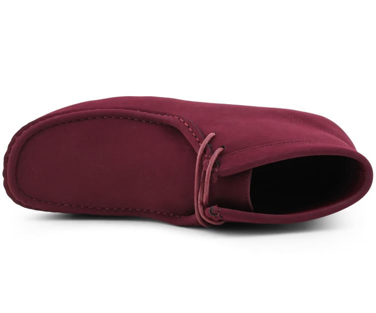  Top view of the Jason2 Burgundy shoes showcasing the rich burgundy color and fine craftsmanship