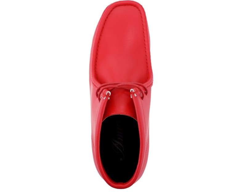 Jason2 Red (Smooth) high-quality leather men's dress shoes with stylish design