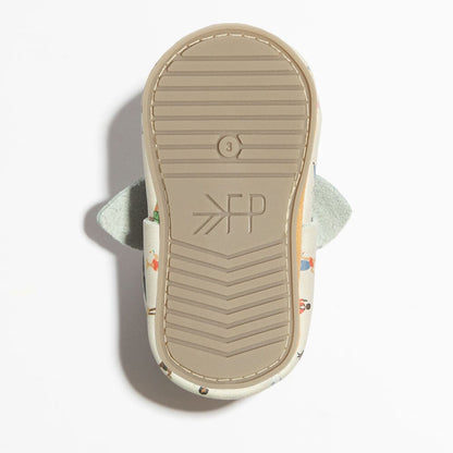 Boss Lady Knotted Bow Baby Shoe Knotted Bow Mocc by Freshly Picked – Don't Panic Shoes