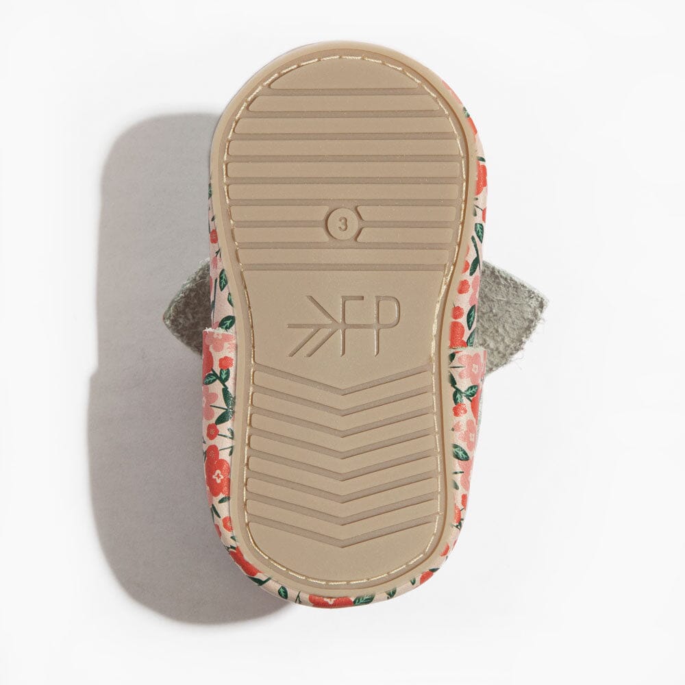 Bouquet Knotted Bow Baby Shoe Knotted Bow Mocc by Freshly Picked – Don't Panic Shoes