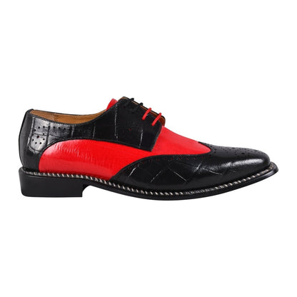 Boyka Leather Red Bottom Oxford Style Dress Shoes Shoes by Libertyzeno – Don't Panic Shoes