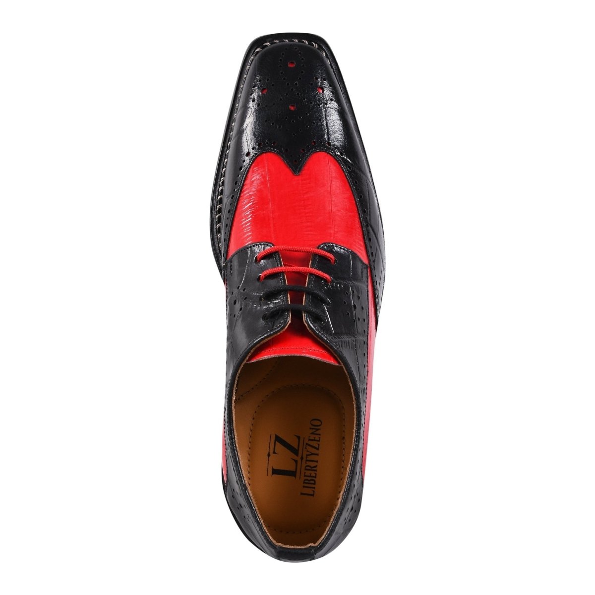 Boyka Leather Red Bottom Oxford Style Dress Shoes Shoes by Libertyzeno – Don't Panic Shoes