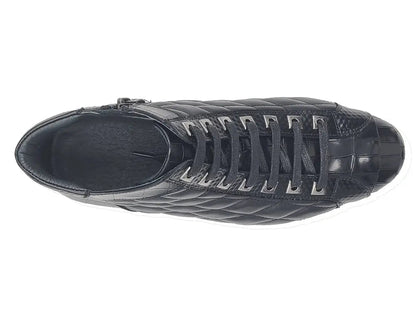 Brand Embossed Alligator Calfskin Hi Top Kb626 - 13e Boots by Carrucci Shoes – Don't Panic Shoes