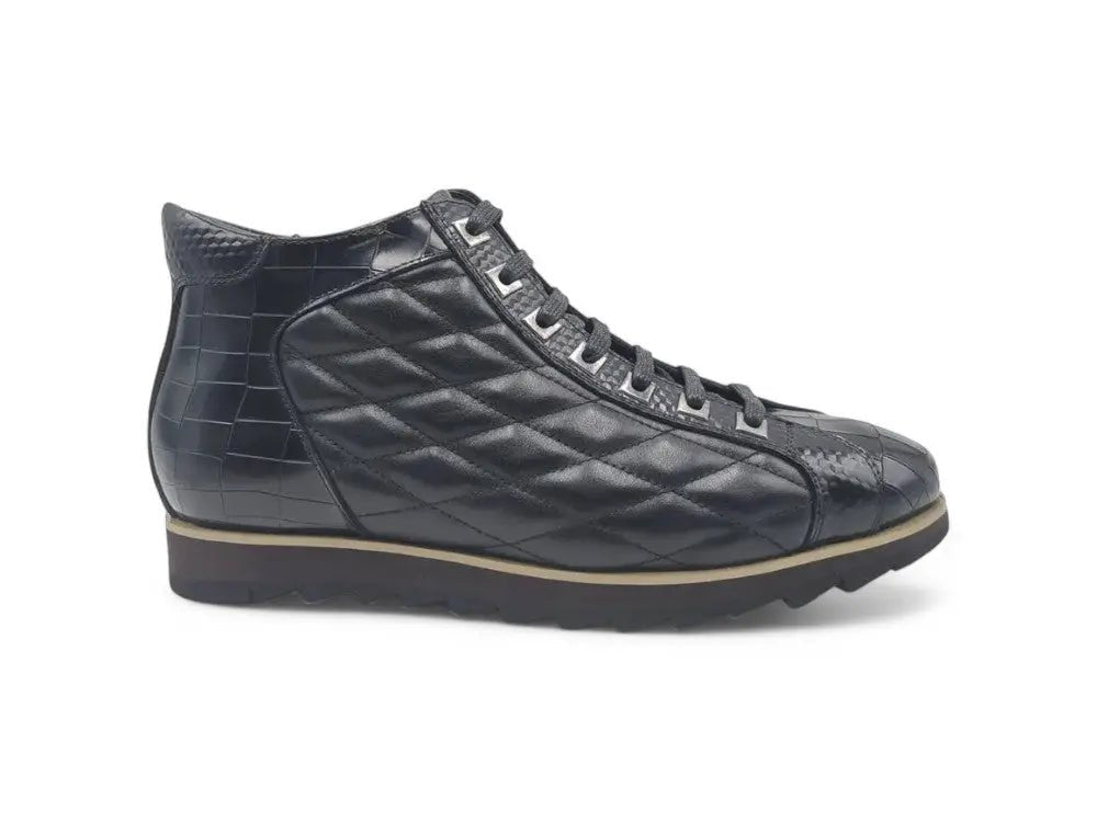 Brand Embossed Alligator Calfskin Hi Top Kb626 - 13e Boots by Carrucci Shoes – Don't Panic Shoes