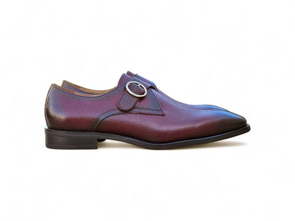 Brandless Monk Strap Leather Shoes Ks509 - 20 Shoes by Carrucci Shoes – Don't Panic Shoes