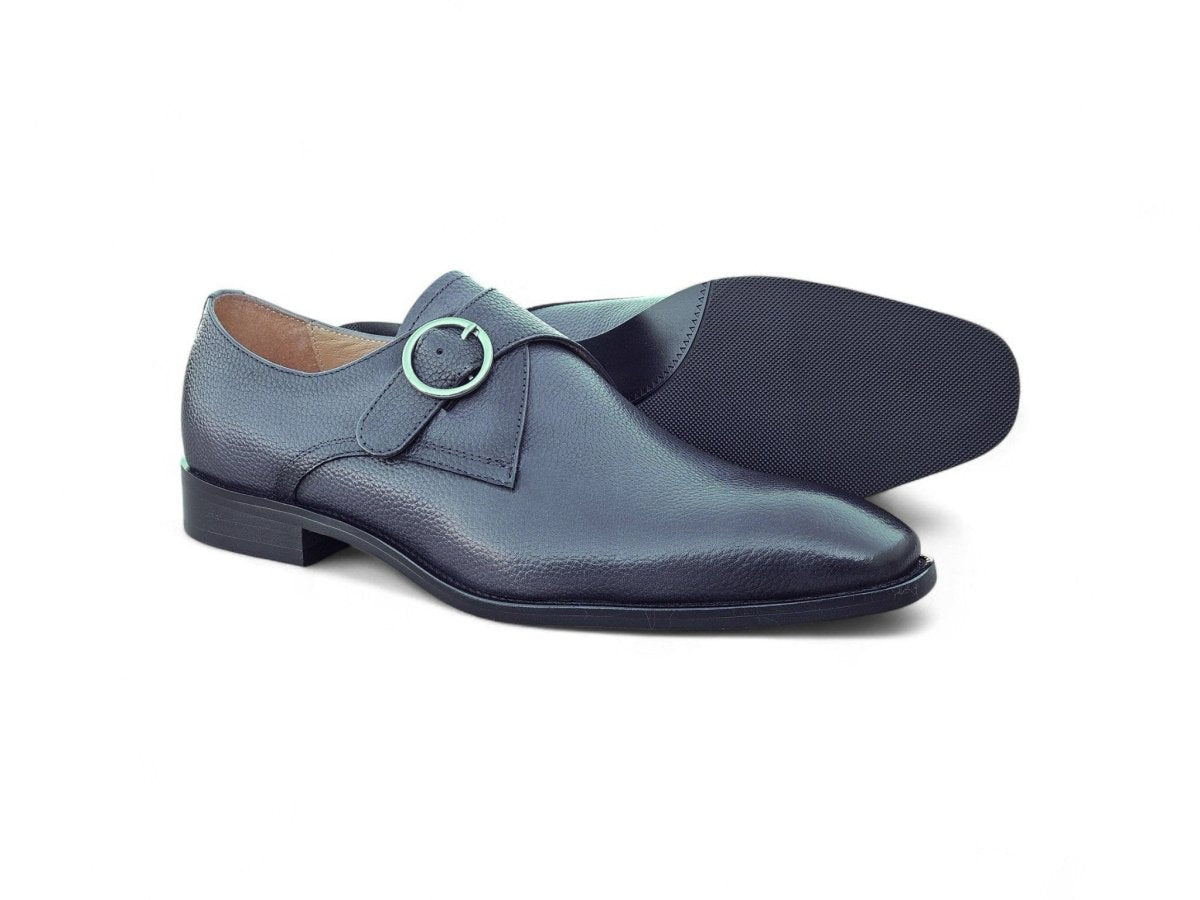 Brandless Monk Strap Leather Shoes Ks509 - 20 Shoes by Carrucci Shoes – Don't Panic Shoes