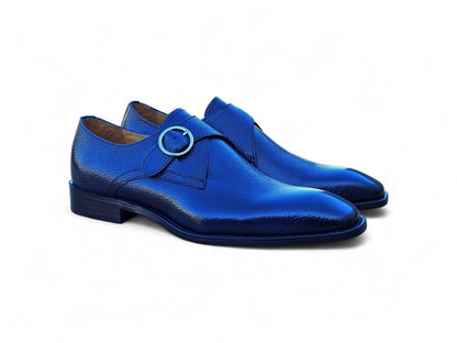 Brandless Monk Strap Leather Shoes Ks509 - 20 Shoes by Carrucci Shoes – Don't Panic Shoes