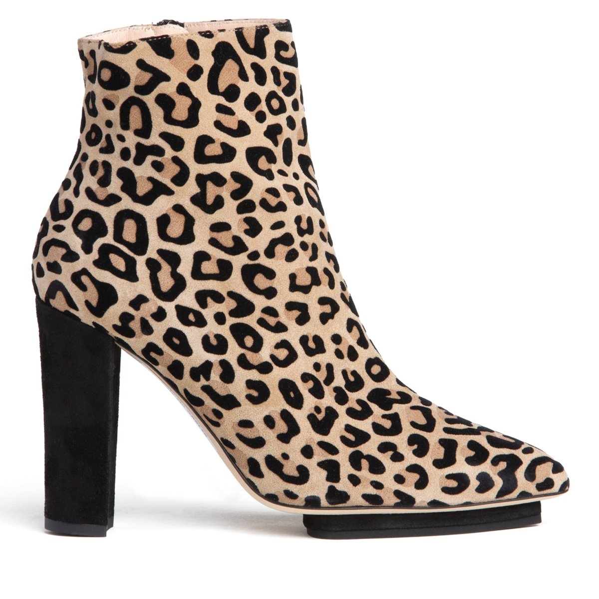 Brea TeSsa Women’s Suede Animal Print Hidden Platform Boots by Beautiisoles – Don't Panic Shoes