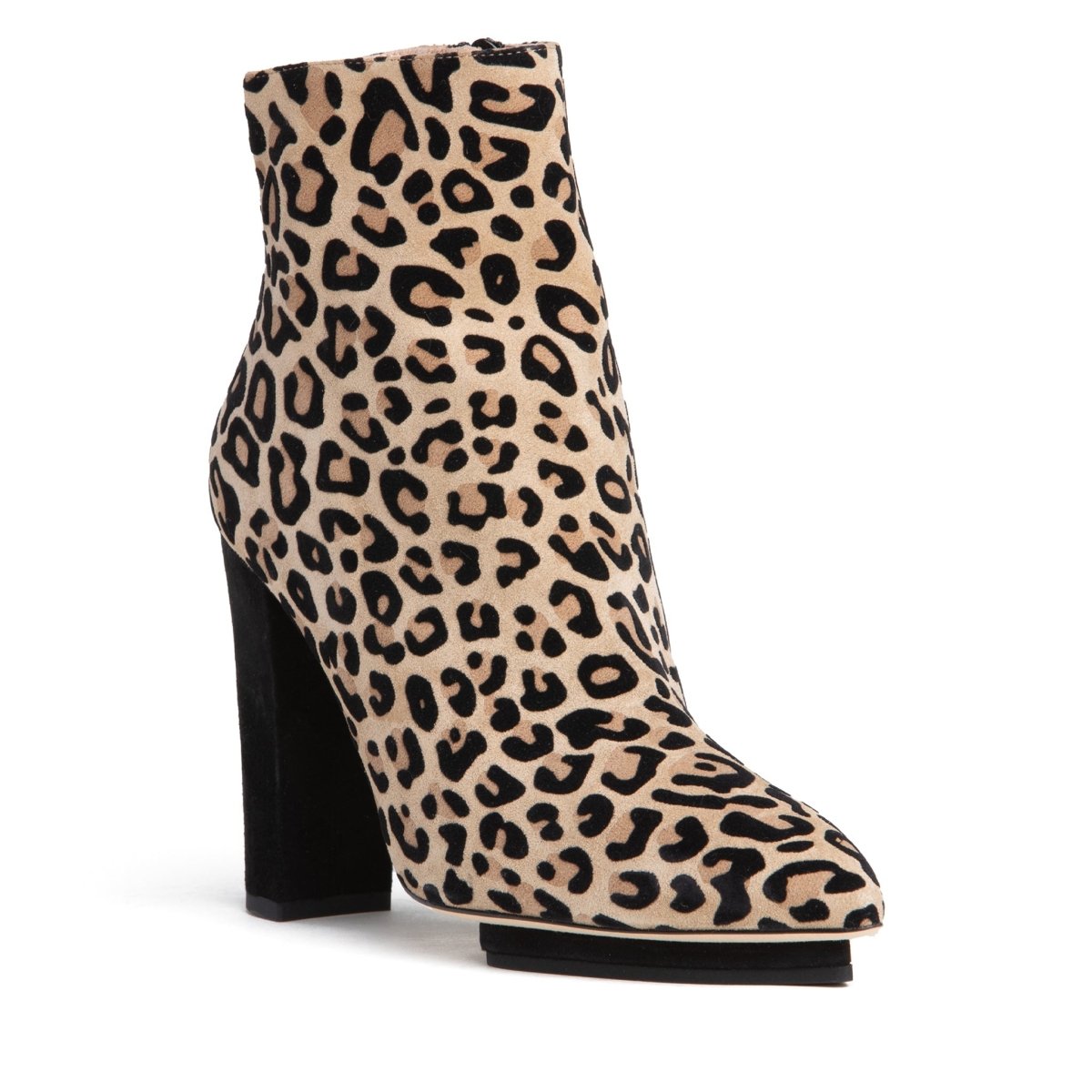 Brea TeSsa Women’s Suede Animal Print Hidden Platform Boots by Beautiisoles – Don't Panic Shoes