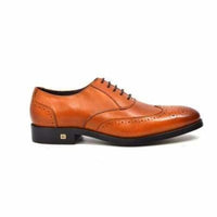 Thumbnail for British Walkers Adam Men’s Cognac Leather Loafers