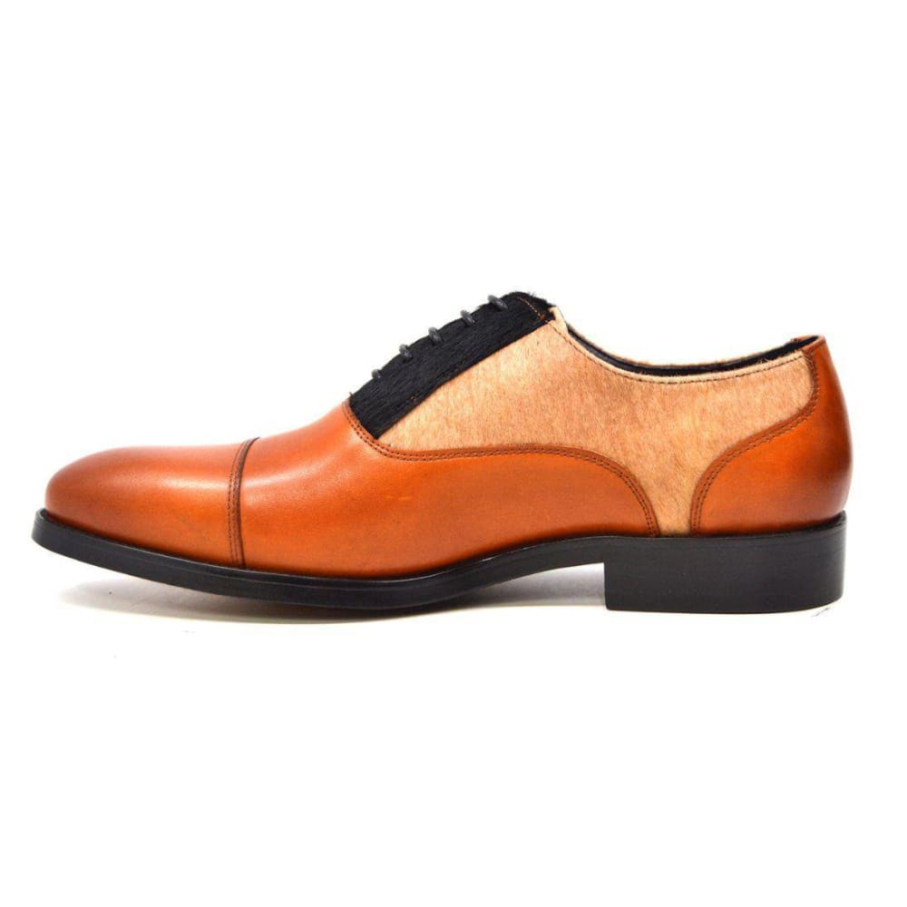 British Walkers Albert Men's Genuine Pony Skin Leather Dress Shoes Shoes by British Walkers – Don't Panic Shoes