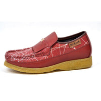 Thumbnail for British Walkers Apollo 2 Men’s Red Snake Skin Crepe Sole