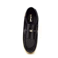 Thumbnail for British Walkers Apollo Croc Men’s Black Leather And Suede