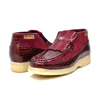 Thumbnail for British Walkers Apollo Croc Men’s Leather And Suede Ankle