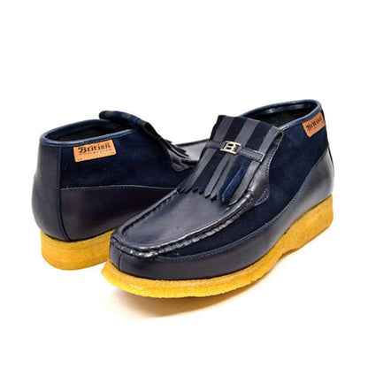 BritiSh Walkers Apollo – Leather & Suede Men’s Chukka Boot | Handcrafted Hybrid Craft With Modern Heritage Style Shoes by British Walkers – Don't Panic Shoes