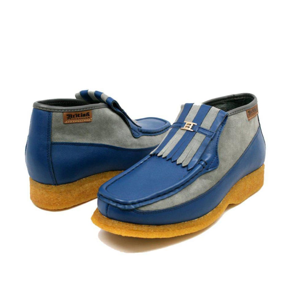 BritiSh Walkers Apollo – Leather & Suede Men’s Chukka Boot | Handcrafted Hybrid Craft With Modern Heritage Style Shoes by British Walkers – Don't Panic Shoes