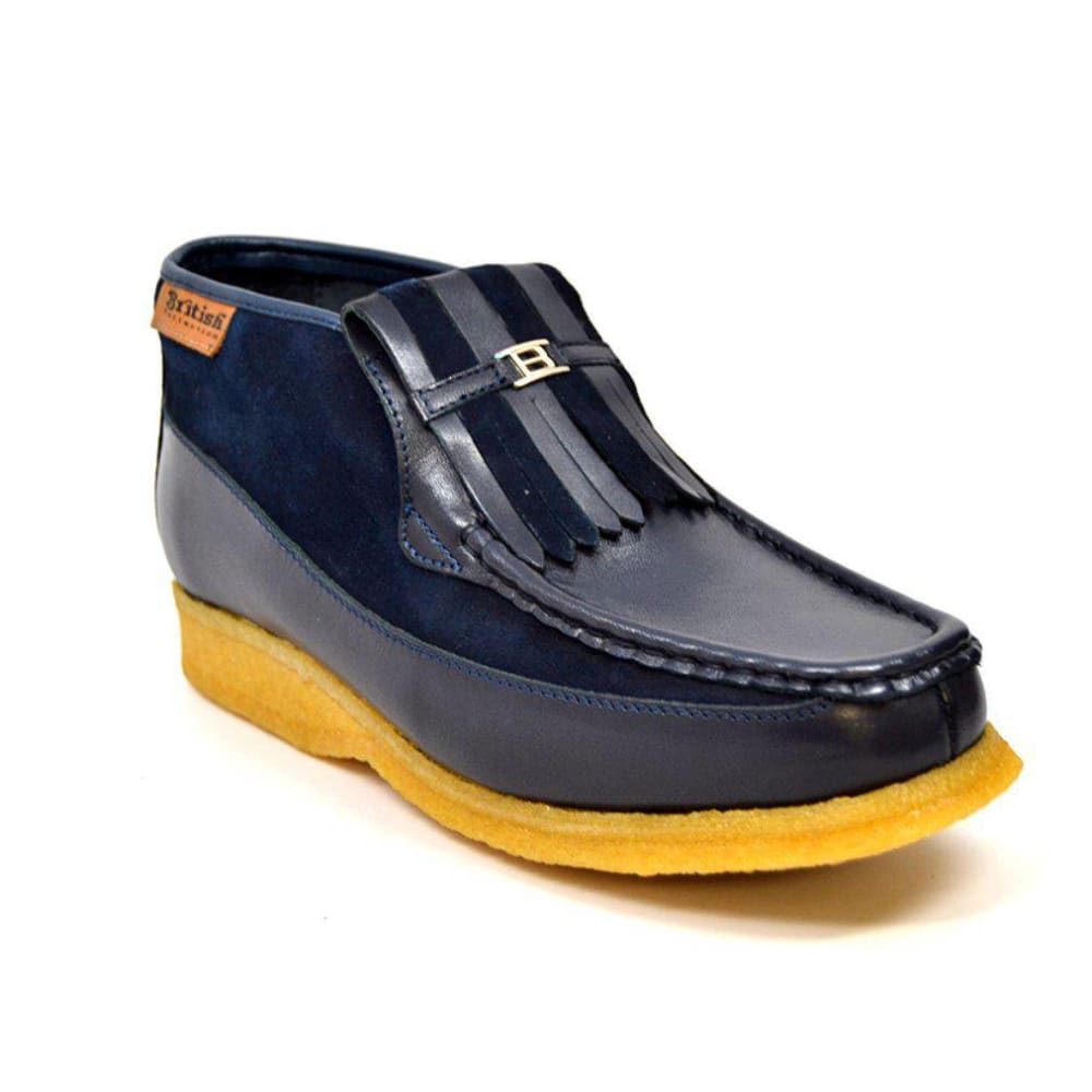 BritiSh Walkers Apollo – Leather & Suede Men’s Chukka Boot | Handcrafted Hybrid Craft With Modern Heritage Style Shoes by British Walkers – Don't Panic Shoes