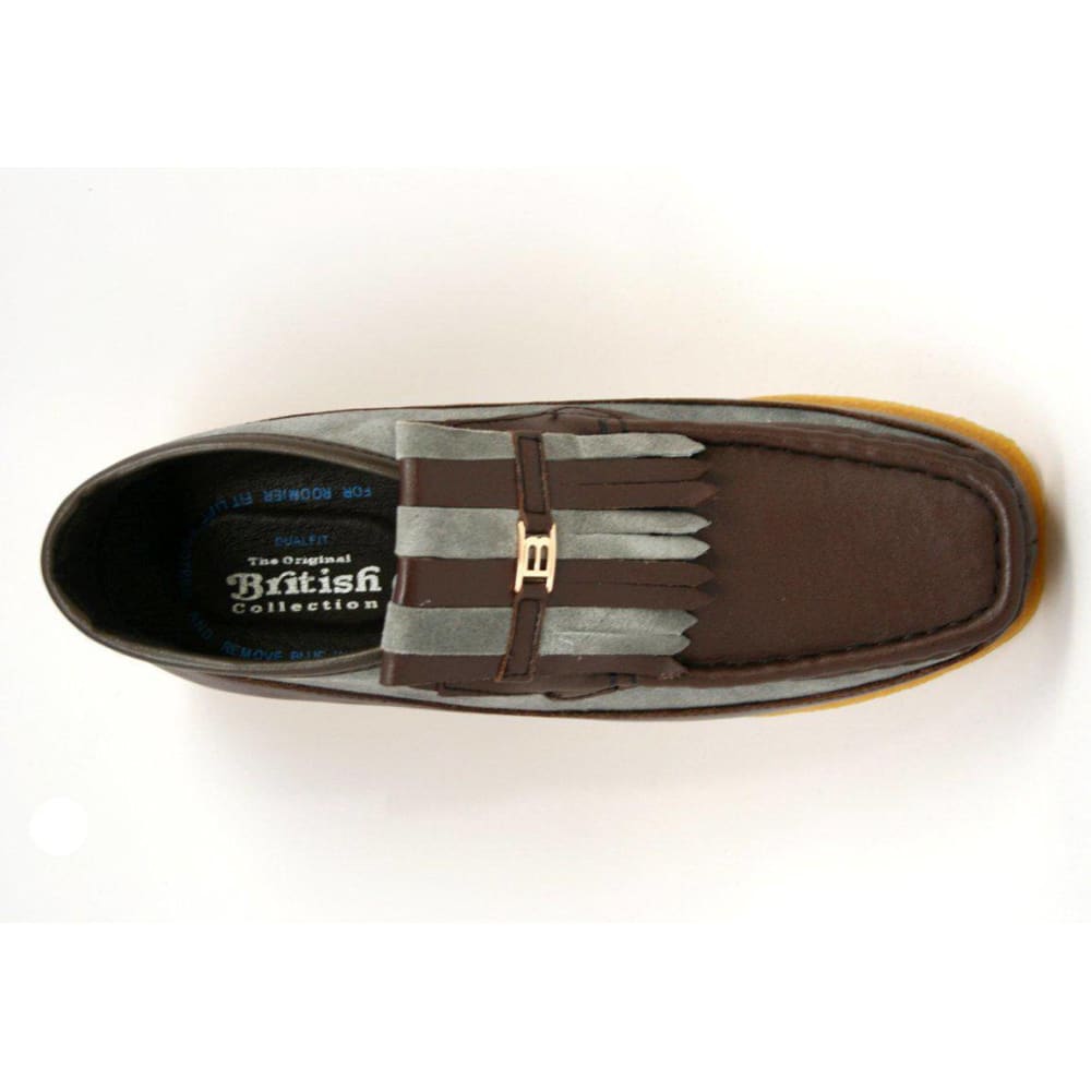 BritiSh Walkers Apollo – Leather & Suede Men’s Chukka Boot | Handcrafted Hybrid Craft With Modern Heritage Style Shoes by British Walkers – Don't Panic Shoes