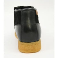 Thumbnail for British Walkers Apollo Men’s Black Leather And Suede Crepe