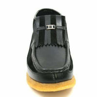 Thumbnail for British Walkers Apollo Men’s Black Leather And Suede Crepe