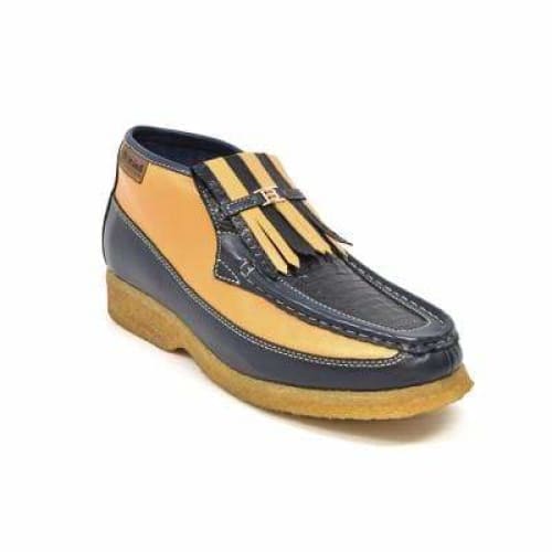 British Walkers Apollo Men's Brown Animal Leather Shoes by British Walkers – Don't Panic Shoes