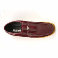 Thumbnail for British Walkers Apollo Men’s Burgundy Leather And Suede