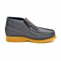 Thumbnail for British Walkers Apollo Men’s Navy Blue Leather And Suede