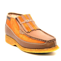 Thumbnail for British Walkers Apollo Men’s Rust Leather And Suede Ankle